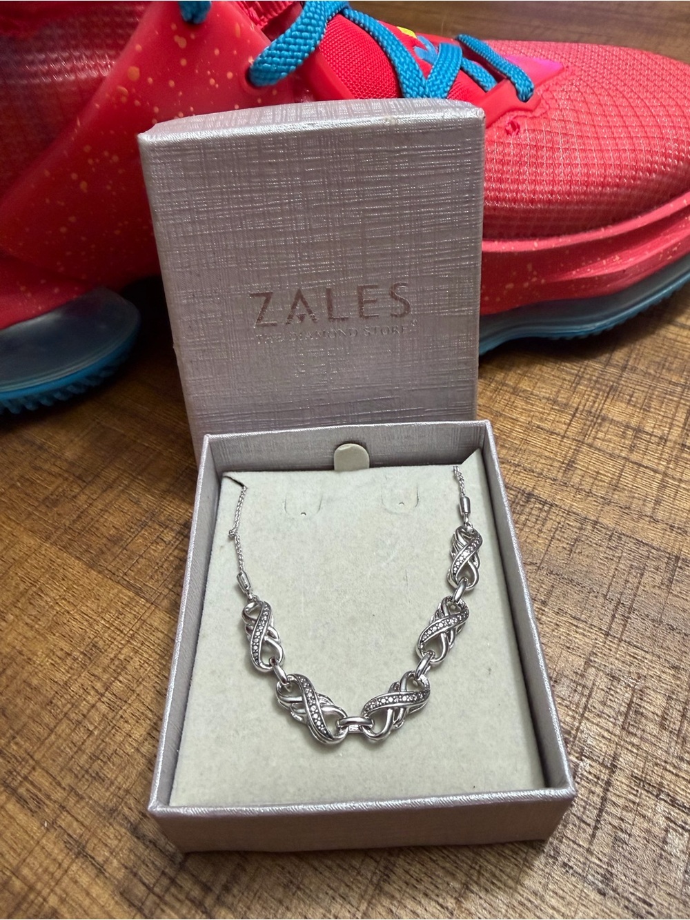 Zales Infinity Diamond Bracelet